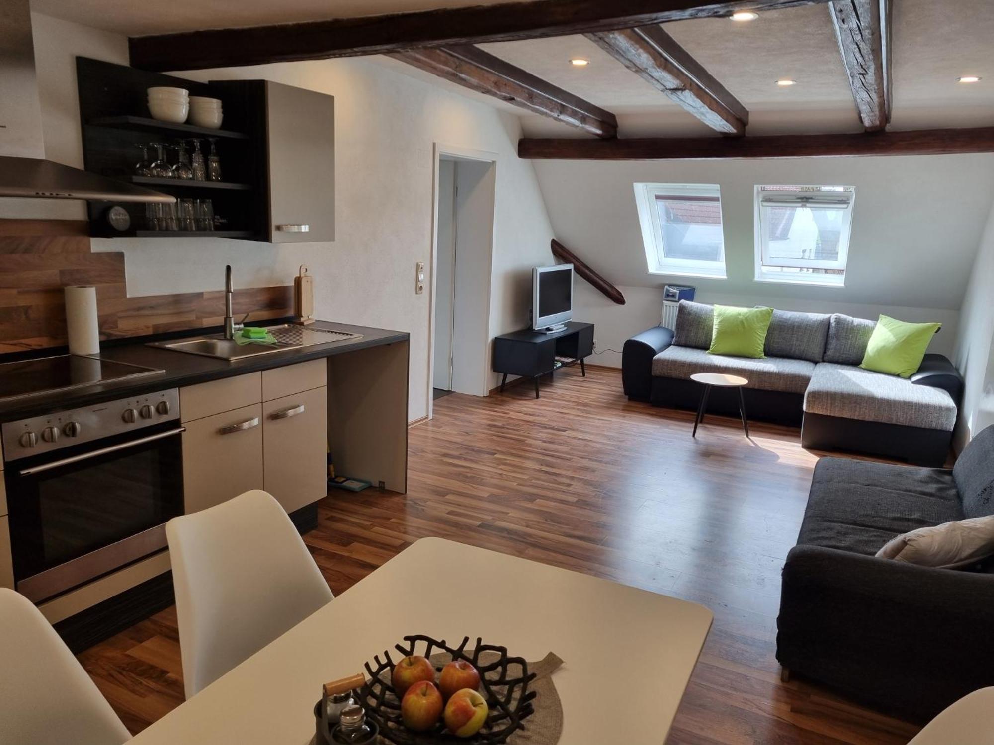 Ferienwohnung „Schau Ins Frankenland“ Burgpreppach Esterno foto