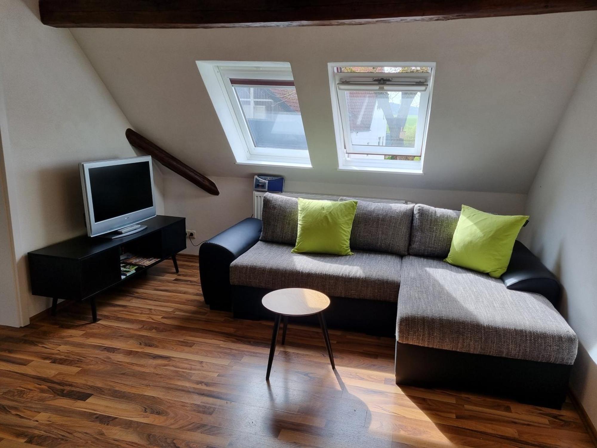Ferienwohnung „Schau Ins Frankenland“ Burgpreppach Esterno foto
